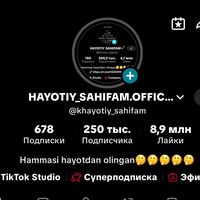 TikTok Account - https://p16-pu-no.tiktokcdn-eu.com/tos-no1a-avt-0068c001-no/dfd24851a0e2672c4b06ac62e739d24a~tplv-tiktokx-cropcenter:200:200.jpeg