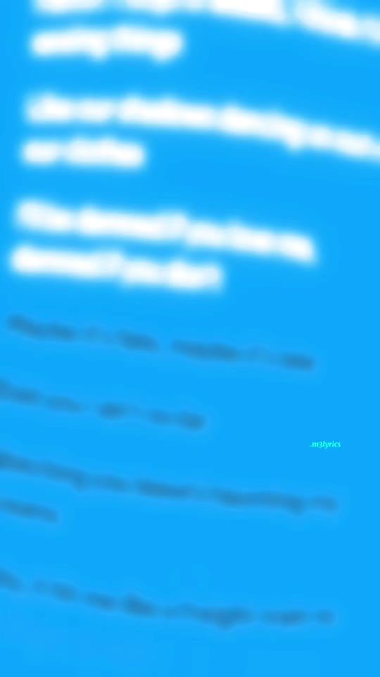 TikTok video thumbnail by .m3lyrics