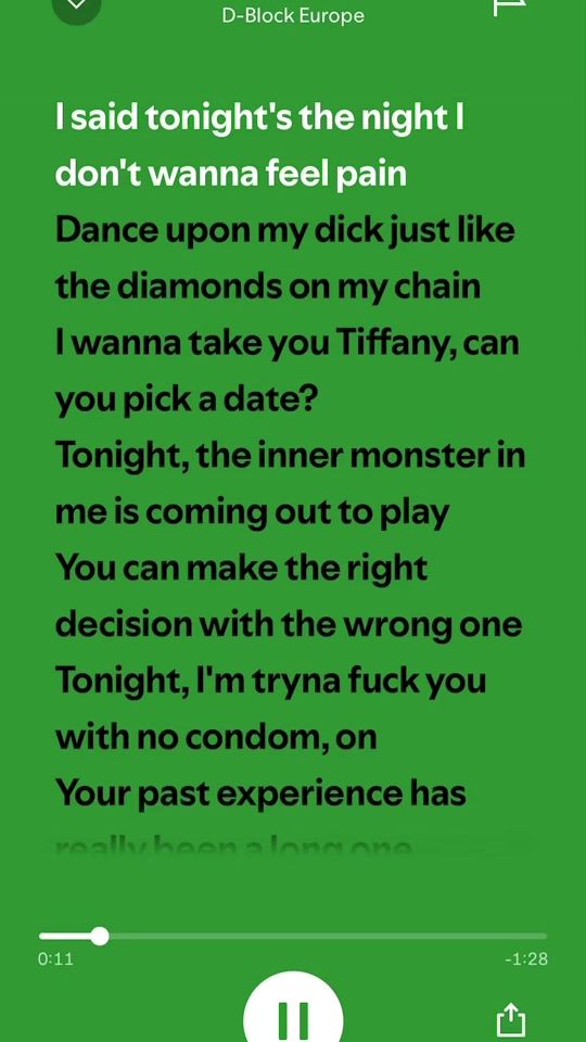 TikTok video thumbnail by lyrics.songs198